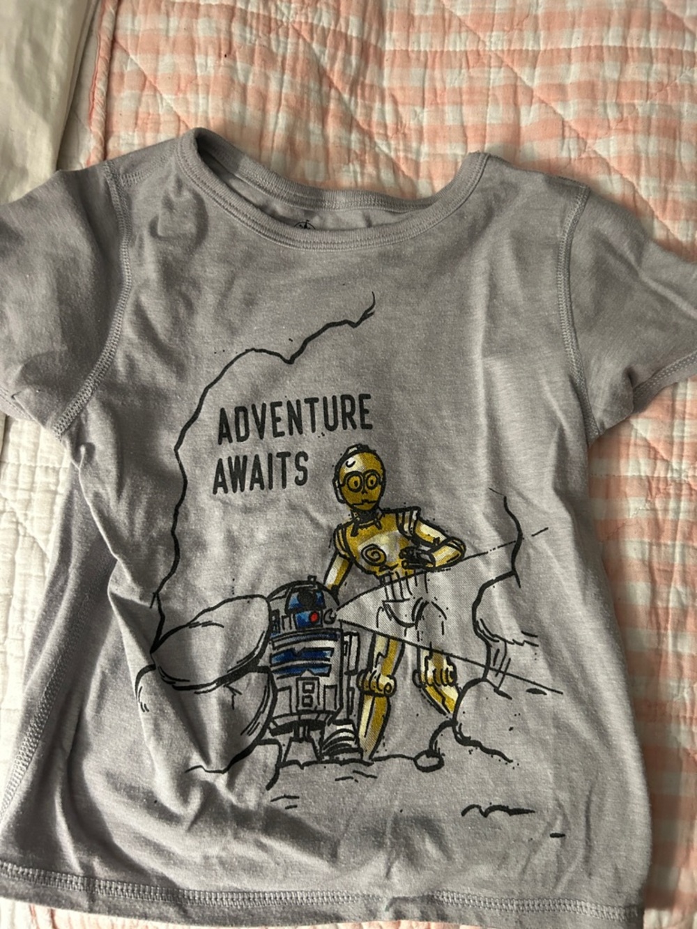 Disney Star Wars c 3po kids top size 4 NWOT